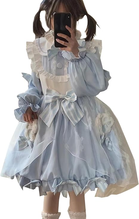 ネコ 猫 肉球 ファーゴスロリ ロリータワンピース フルセット ピンク L 楽天市場】可愛いロリータ服 甘ロリ 上下セット 猫柄 チェック柄